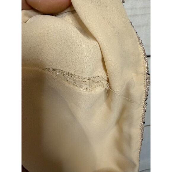 The Impeccable Pig Size SM Gold Sequin Romper Fun for Holidays! - Picture 6 of 8